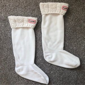 Hunter women’s tall boot socks size large
